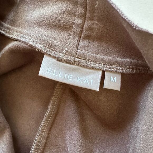 Ellie Kai Ultrasuede Unstructured Faux Suede Open Jacket Size M - Picture 11 of 16